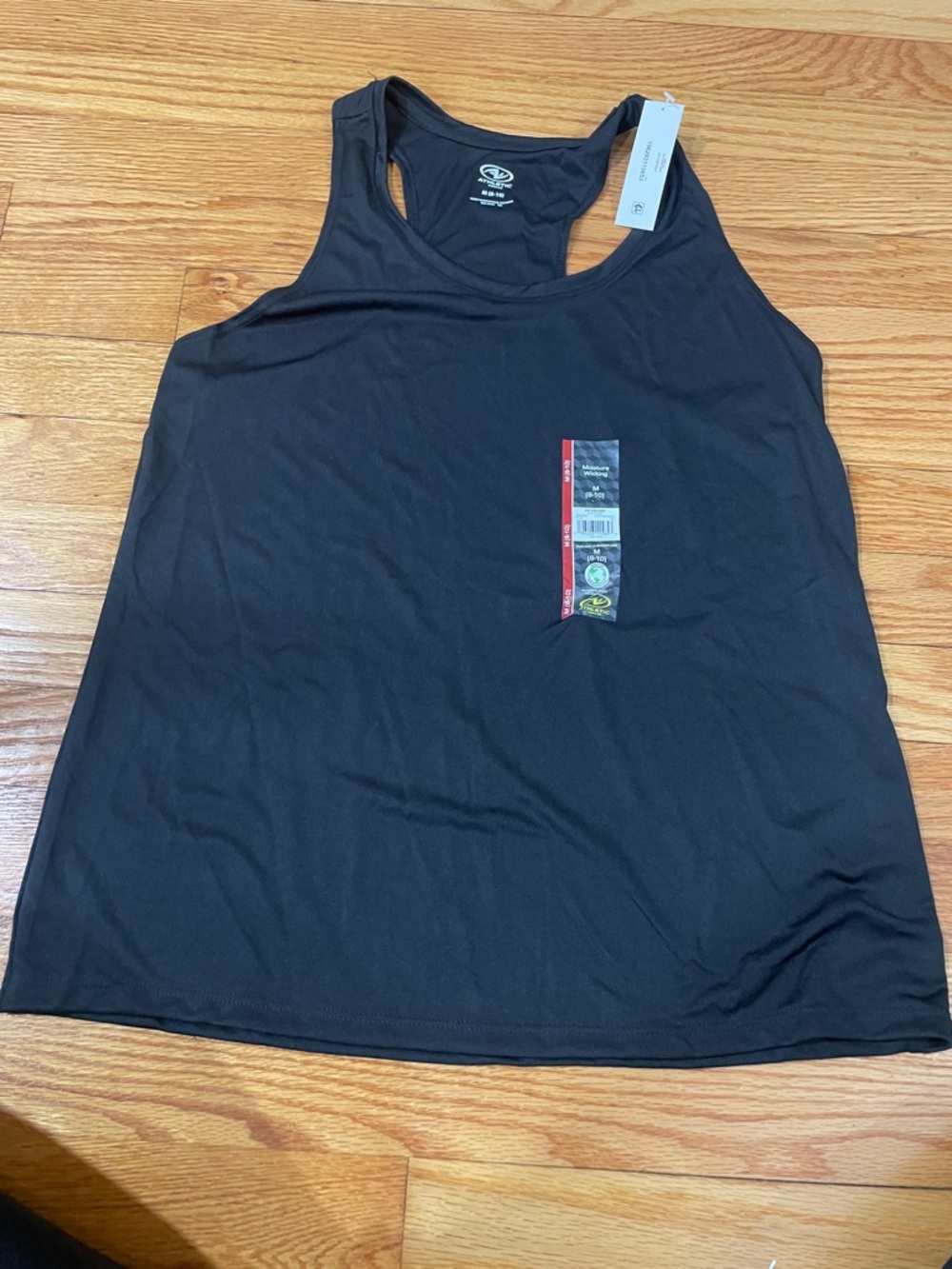 Athletic Works Black Performance Tank Top